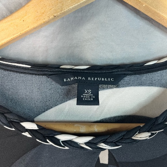 Banana Republic XS Dress Geometric Mini Pockets - Picture 5 of 14